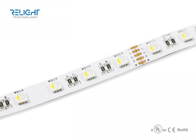 高い発電24V RGBW 5050 RGB LEDのストリップ適用範囲が広いCE/ROHS/ULの標準